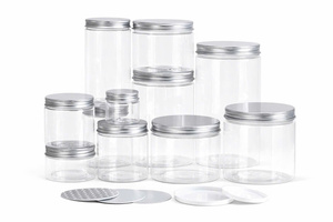 Frascos de Plástico Transparente de 250 ml con Tapa de Rosca para Almacenamiento de Alimentos para Bebés, Snacks, Medicamentos Líquidos - Product Image 2