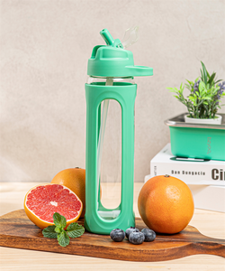 Bouteille d'eau personnalisée en gros Bouteilles d'eau en verre élégantes sans Bpa - Product Image 2