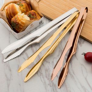 Pinzas para freír carne de res DFT32 de acero inoxidable para buffet, cafetería, barbacoa, cantina, accesorios de cocina, para freír filetes de carne. - Product Image 5