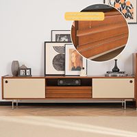 Combohome Mobilier de salon en bois nouveau design Banc TV moderne Table de télévision en bois à vendre
