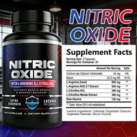 Complément Herbal OEM : Capsules d'Oxyde Nitrique Extra Fortes avec L-Arginine et L-Citrulline pour Hommes – Soutien Musculaire Premium à base de Maca
