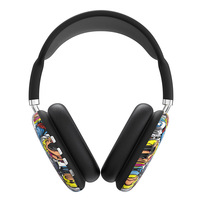 Haute qualité P9 style chinois Graffiti peint sans fil sur l'oreille casque supra-auriculaire BT5.3 réduction du bruit batterie extrêmement longue