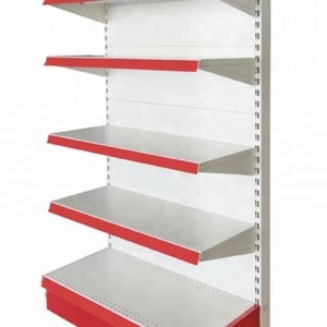 Étagère réglable en métal pour quincaillerie, couleur au choix, 3 à 6 niveaux, capacité 100 kg, pour <span class=keywords><strong>magasin</strong></span> d'alcool, librairie, pharmacie, supermarché - Product Image 2