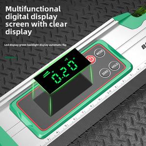 Yüksek hassasiyetli dijital lazer seviye aracı anti-sonbahar çok fonksiyonlu güçlü manyetik elektronik tesviye aleti - Product Image 4