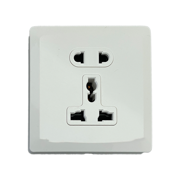 VNX BS Standard 86*86mm Mutil 16A 2-pin and 3-pin Wall Electric Socket for Wholesale