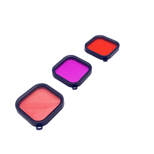 Filtres de <span class=keywords><strong>plongée</strong></span> sous-marine pour <span class=keywords><strong>GoPro</strong></span> <span class=keywords><strong>Hero</strong></span> 13 12 11 10 <span class=keywords><strong>9</strong></span> 8 Black, boîtier étanche, lumière rouge, filtres macro pour close-up - Product Image 2