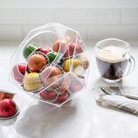 Support de capsule en plexiglas compatible avec les capsules Nespresso Vertuoline K Cups Dolce Gusto