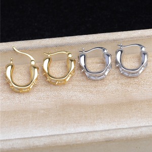 S925 Silver Oval Smooth Earrings for Women <b>Cute</b> DIY Pearl 7-9 <b>Accessory</b> Holder Simple Semi-Finished Product 1867 - Product Image 1
