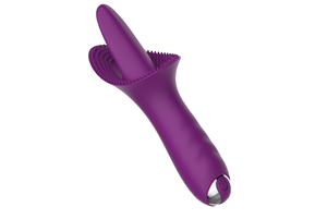 Juguete Sexual de Silicona para Masaje de Clítoris y Lengua, Vibrador Pequeño para Adultos, Juguete Sexual Femenino, Vibrador con Simulación de Lamido de Lengua - Product Image 4