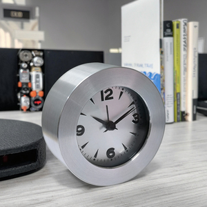 Thời Trang Phòng Khách Trang Trí Nội Thất Phòng Ngủ Im Lặng Kỹ Thuật Số Đồng Hồ Báo Thức Tối Giản Kim Loại Sáng Tạo Máy Tính Để Bàn Thông Tư Đồng Hồ - Product Image 2