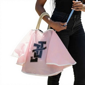 Funda Protectora para Bolso Jack Jill, con Logotipo Personalizado, de PVC Negro Resistente, Funda Antipolvo para Bolso, Bolsa de Almacenamiento de Viaje Reutilizable, Proveedor Mayorista - Product Image 1