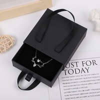 Custom Eco-Friendly Magnetic Closure High-End Ring/Earring/Bracelet Paper Handle Box