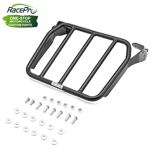RACEPRO แร็คกระเป๋าท้ายรถจักรยานยนต์,แร็ค2นิ้วสำหรับ Harley Sport Glide FLSB <span class=keywords><strong>Low</strong></span> <span class=keywords><strong>Rider</strong></span> <span class=keywords><strong>S</strong></span> FXLRS 2021 2022 - Product Image 1
