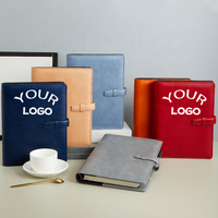 Carnet de notes à couverture rigide en cuir PU personnalisé imprimé personnalisé avec logo pour bureau d'école de commerce