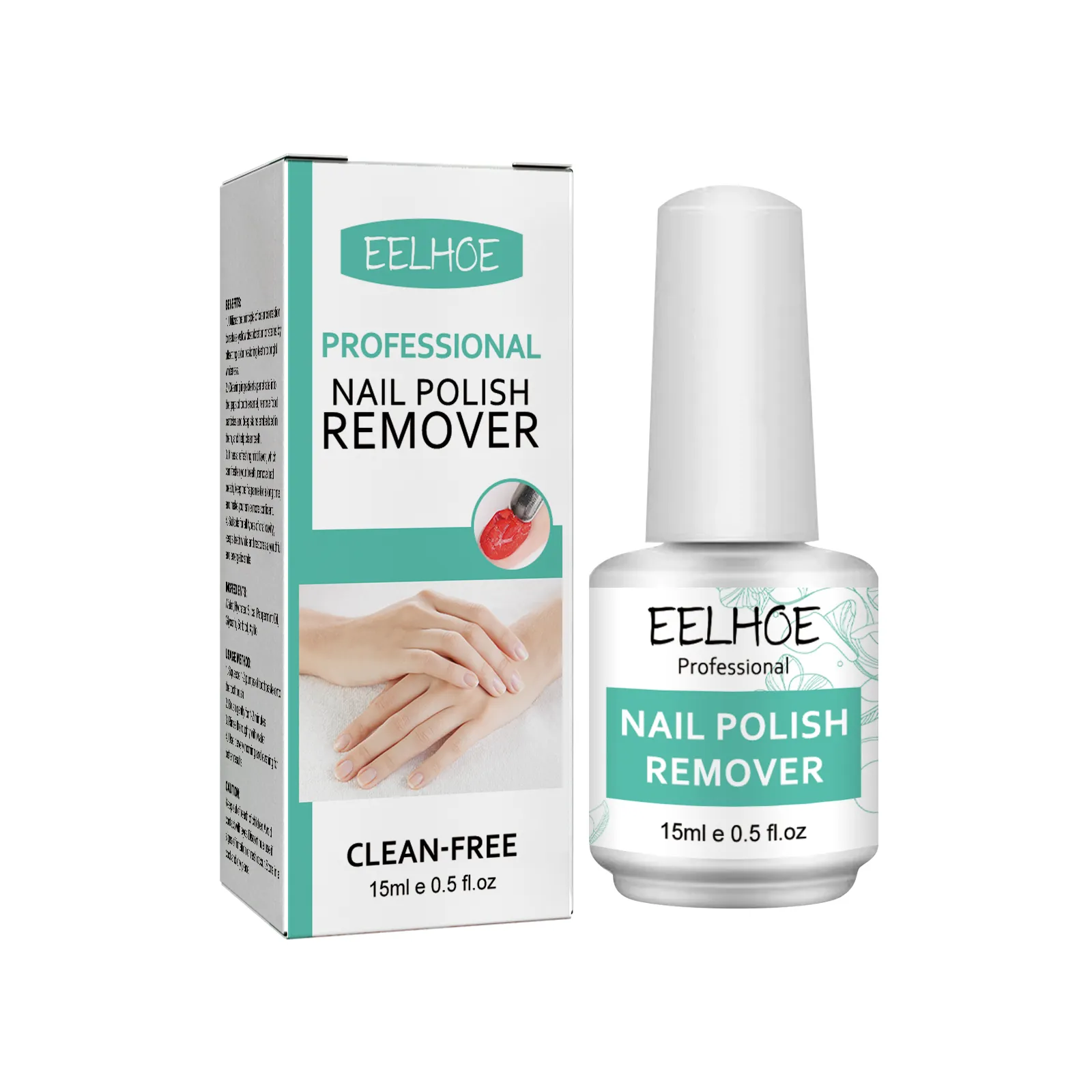 EELHOE ใหม่ Remover เล็บ UV เจลโปแลนด์ลบ Magic ระเบิดเล็บเจลกึ่งถาวรเคลือบเงาเจลโปแลนด์ Remover