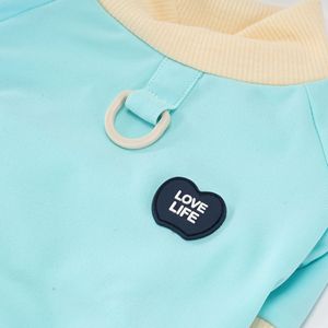 Abbigliamento per Cani Primavera-Estate, Tuta a Quattro Zampe <span class=keywords><strong>con</strong></span> Anello a D, <span class=keywords><strong>Pigiama</strong></span> Semplice e Morbido per Cani e Gatti di Piccola Taglia - Product Image 6