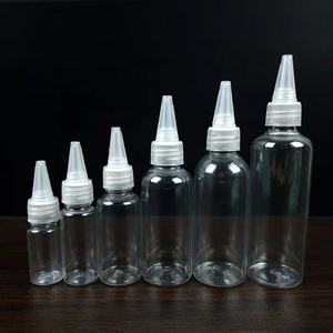 Échantillon Gratuit - Nouvelle Bouteille Compte-gouttes en Plastique PET Vide, Ronde, de 120ml/180ml/240ml/500ml, pour Soins des Yeux, des Oreilles et de la Peau - Product Image 1