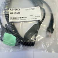 Câble réseau KEYENCE HR-C3NC, type enroulé, 3 m, pour lecteur de codes-barres portable série HR-X HR C3NC