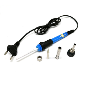 <span class=keywords><strong>Fer</strong></span> à <span class=keywords><strong>souder</strong></span> réglable en température de chauffage rapide 60W avec pointe de crayon pour la réparation de soudage à domicile bricolage - Product Image 1