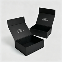 Boîte rigide pliable élégante avec fermeture à ruban décorative pour les cadeaux de mariage de luxe et les boîtes cadeaux d'anniversaire de boutique en gros
