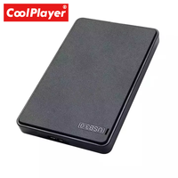 Garanzia di un anno da 2.5 pollici SATA a USB 3.0 custodia per disco rigido esterno custodia protettiva in plastica per server