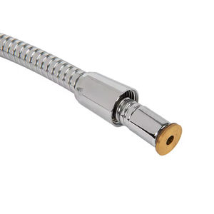 Manguera de Ducha Flexible de Acero Inoxidable de Alta Presión, Tubería de Agua para Baño, Tuerca de Latón Cromado, Manguera de Ducha Anticorrosión - Product Image 1