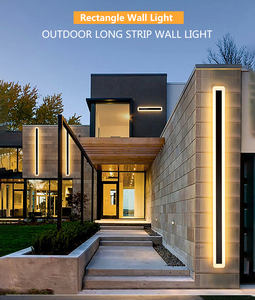 Soporte de luz de pared pequeño para exteriores, accesorio de <span class=keywords><strong>Castillo</strong></span>, superficie de montaje en pared personalizada de neón, luz de pared led art deco empotrada vertical markhor - Product Image 2