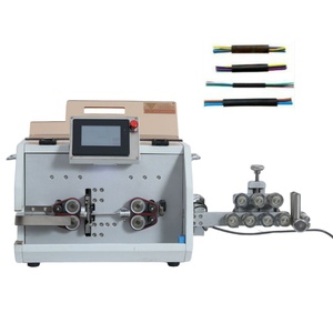 SR-8010H Multi Core <b>Cables</b> Cutting Plastic Skin <b>Stripping</b> <b>Machine</b> - Product Image 4