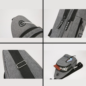 <span class=keywords><strong>Borsa</strong></span> a tracolla da <span class=keywords><strong>uomo</strong></span> multifunzione, grande capacità, sportiva, casual, non strutturata, per il tempo libero e il pendolarismo - Product Image 2