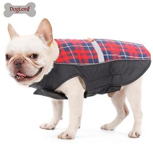 Manteau de veste d'hiver pour chien de style classique de luxe personnalisé vêtements pour animaux de compagnie en coton de qualité supérieure avec motif imprimé de printemps - Product Image 2