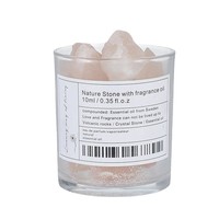 Diffuseur d'huiles essentielles sans flamme pour bureau à domicile, diffuseur d'arômes sans feu en pierre de cristal pour anniversaire, ensemble de diffuseurs à bâtonnets d'aromathérapie