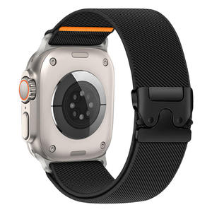 Correa de Silicona para Reloj Apple Watch S10 11 46mm Ultra 49mm SE 44mm con Hebilla Metálica, Venta al Por Mayor de Fábrica - Product Image 1