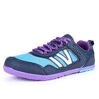 Scarpe a Suola Piatta Traspiranti con Punta Larga Antiscivolo Sneakers Basse Casual per Escursionismo e Camminata all'Aperto