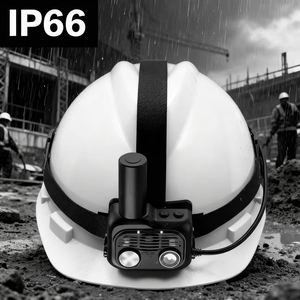 Cámara Inteligente Industrial 4G para Casco, RTSP WiFi 2K H.265, Conversación Bidireccional en Tiempo Real, GPS con Reconocimiento Facial Opcional - Product Image 1