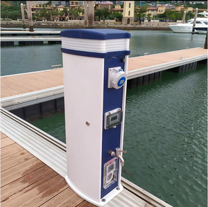 Dock Power Pedestal Venta caliente Boat Jetty Water Power Pedestal para flotante Yacht <span class=keywords><strong>Marina</strong></span> - Product Image 5