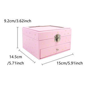 Caixa de Música Personalizada com Design Novo Yiyu, Mecanismo Manual, Ecológica, Atacado de Fábrica, Brinquedos de Caixa de Música Carrossel para Crianças - Product Image 3