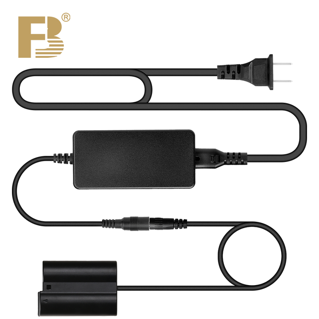 FB EN EL15 3A Dummy Battery Power Adapter Supply Kit Battery Charger Replacement for Z63 Z8 Z7 Z72 Z6 Z62 D850 D600 D610 D750