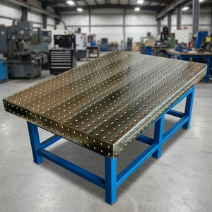 <span class=keywords><strong>Table</strong></span> <span class=keywords><strong>de</strong></span> soudage au nitruage <span class=keywords><strong>de</strong></span> qualité industrielle, plateforme 3D en acier trempé 16Mn pour l'industrie lourde - Product Image 3
