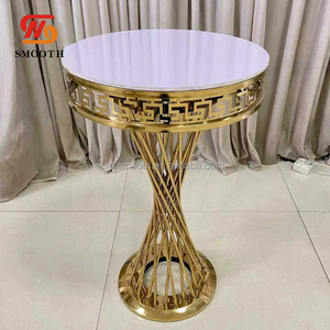 Base para Pastel de Boda Elegante, Decoración Dorada, Soporte para Exhibición de Postres, Accesorios para Eventos y Fiestas de Hotel - Product Image 4