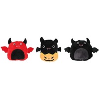 Vente en gros usine : Peluche diable rouge amusante pour festival, jouet en peluche pour chat