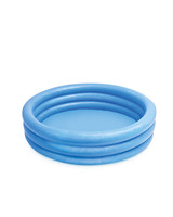 Piscine hors sol gonflable INTEX 59416 58426 58446 en PVC bleue à trois anneaux pour bébés et enfants