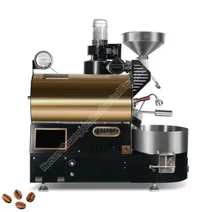 2kg 기계 팬 110v 전기 가스 작은 로스터 커피