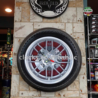 Mode pneu forme conception Reloj De Pared personnalisé maison décorative horloge murale cadeau moderne horloge murale