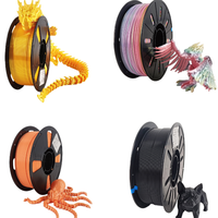 Filament PLA 1KG, Vente en Gros de Filaments pour Imprimante 3D Soie/PETG/TPU/ABS/BOIS/ASA 1KG Filament PLA 1.75mm pour Impression 3D