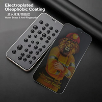 Fonlyu Verre Trempé Anti-Explosion Anti-Espion 9H ESD Incassable pour Écran de Téléphone iPhone 18 Pro Max 17 Air 17 16 15