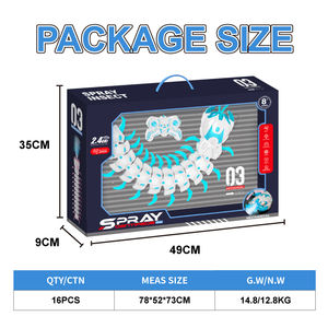 ของเล่นนำโชคจากรีโมท<span class=keywords><strong>คอ</strong></span>นโทรลตะขาบไฟฟ้าเรืองแสงแบบชาร์จไฟได้<span class=keywords><strong>ส</strong></span><span class=keywords><strong>เปร</strong></span><span class=keywords><strong>ย์</strong></span>ของขวัญของเล่นสำหรับเด็ก - Product Image 5