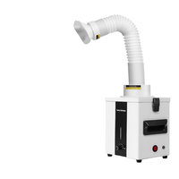 Extracteur de fumée neuf en excellent état, purificateur de fumée de soudure, absorbeur de fumée, instrument de nettoyage d'air et de poussière pour machine laser
