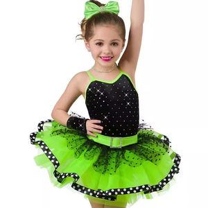 Vestido de Ballet para Niñas, Vestido de Baile Infantil con Borlas para Ritmo, Samba, Rumba, <span class=keywords><strong>Tango</strong></span> - Product Image 3
