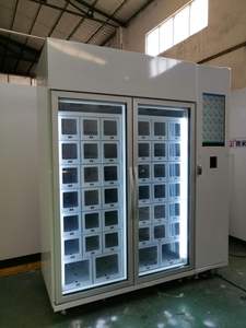 ตู้จำหน่ายสินค้าอัตโนมัติแบบมีหน้าจอสัมผัสสำหรับซูชิ พร้อมช่องแช่เย็นสำหรับผลไม้สด เค้ก ชีส และสลัดเพื่อสุขภาพ - Product Image 4