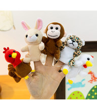 Boneka Jari Seri Hewan, Boneka Jari Interaktif untuk Permainan Peran Orang Tua dan Anak, Hadiah Bercerita untuk Pendidikan Dini Anak
